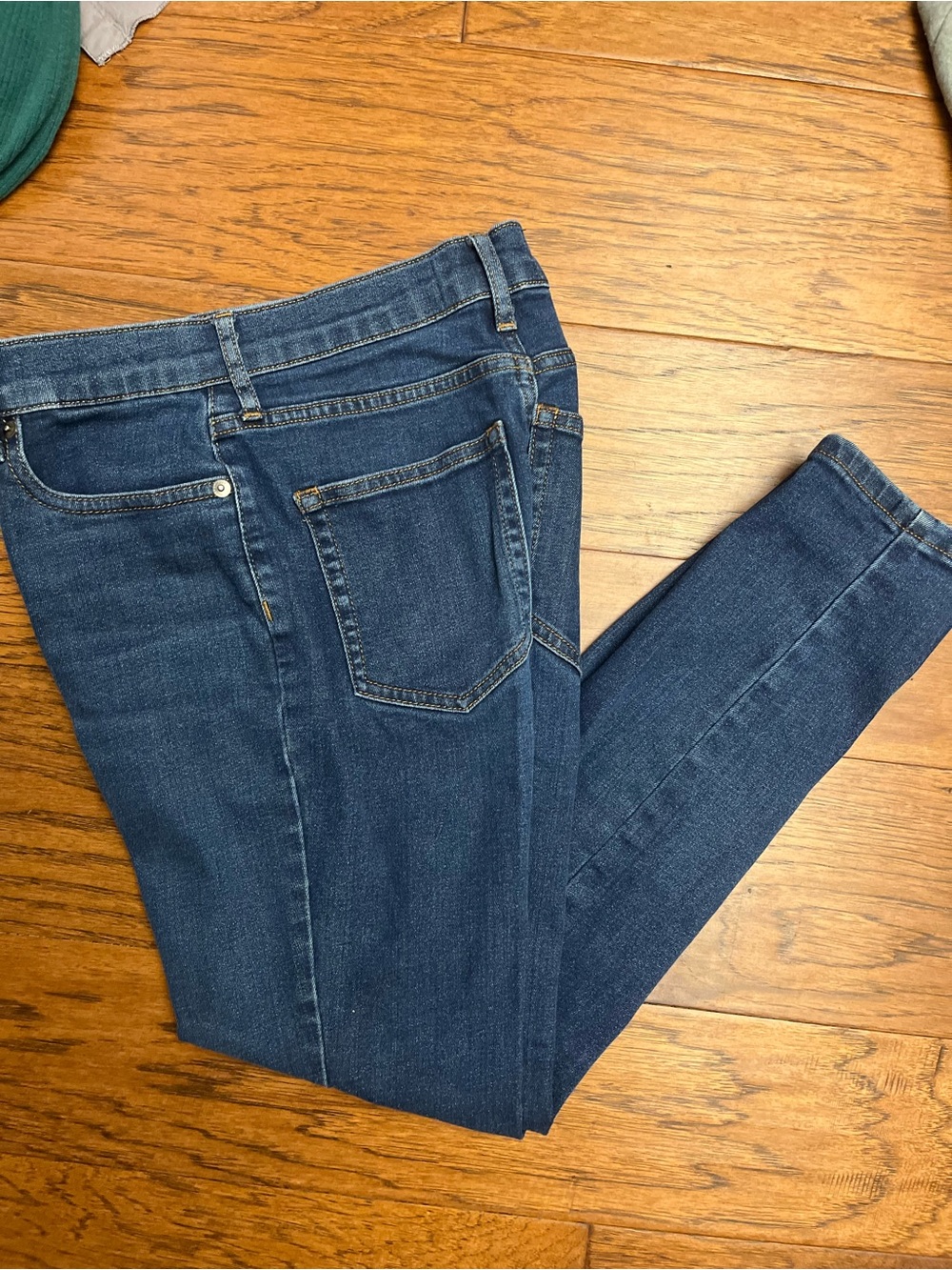 Everlane Dark Blue Skinny Jeans